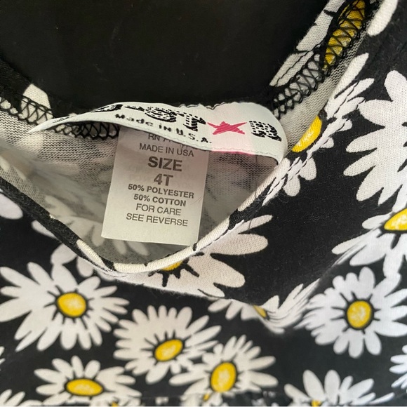 Co-Star Girl’s Dress Daisy Floral Print Vintage Kids - Picture 4 of 6